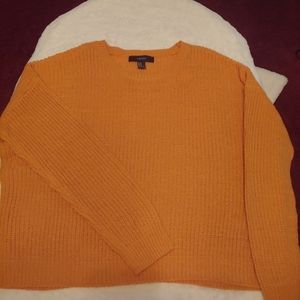 Forever 21 burnt orange/yellow sweater